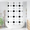 vidaXL Duschrollo mit Kassette 120x240 cm Stoffbreite 116 cm 4014959 Bild 2