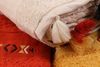 Handtuch-Set (3-teilig), 'Asorti', Koralle, Senf, Beige Bild 5