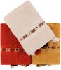 Handtuch-Set (3-teilig), 'Asorti', Koralle, Senf, Beige Bild 4