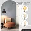 ZMH Hängelampe Wohnzimmer Pendelleuchte Esstisch: 1 Flammig Hängeleuchte Schwarz Vintage Esszimmerlampe Industrial E27 Lampenfassung MAX. 40W Eisen Esstischlampe für Schlafzimmer Küche Bar Flur Bild 2