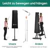 Sekey Doppelsonnenschirm Schutzhülle | Abdeckhauben für Sonnenschirm | 165×50/62 cm – Extrabreite Abdeckhaube für XXL-Schirme, 100% Polyester Bild 5