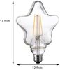 E27 Filament LED Stern - 4 Watt, 300 Lumen, warmweiß - nicht dimmbar Bild 3
