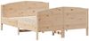 vidaXL Massivholzbett ohne Matratze 135x190 cm Kiefernholz 3216182 Bild 3