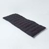 Homescapes Stuhlkissen 2er Bankauflage schwarz 100% Baumwolle Bild 4
