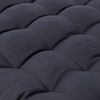 Homescapes Stuhlkissen 2er Bankauflage schwarz 100% Baumwolle Bild 2