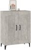 Sideboard Betongrau 69,5 x 34 x 90 cm Holzwerkstoff [812145] Bild 5