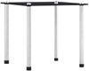 vidaXL Satztische 3 Stk. Schwarz Hartglas 249527 Bild 3