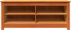 vidaXL Sitzbank mit Stauraum mit Regal Wachsbraun 110 x 38 x 45,5 cm 869910 Bild 5