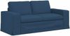 vidaXL Sofa Set 2 pcs Blau 182 x 80 x 82 cm Stoff 3407550 Bild 5