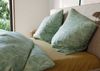 Mako Satin Bettwäsche orientalische Ornamente mint / gold Garnitur 155x220 + 80x80 Bild 2
