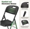 Sekey Klappstuhl Klappstuhl Set bis 150kg stabil faltbar Gartenstuhl Metall, Bis 150kg belastbar – stabil, faltbar & platzsparend Bild 4