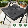 Sekey Klappstuhl Klappstuhl Set bis 150kg stabil faltbar Gartenstuhl Metall, Bis 150kg belastbar – stabil, faltbar & platzsparend Bild 3