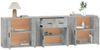 vidaXL Sideboards 3 Stk. Betongrau Holzwerkstoff 3185419 Bild 4