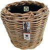 Van der Leeden Blumentopf Topf 50x52cm Rattan Weide Sylter Korb Drypot 40L (Stück, 1 St, Packung), Indoor & Outdoor, Rattan, 40 L, Naturprodukt, incl. Kunststoffeimer Bild 4