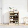 vidaXL Schuhschrank Sonoma-Eiche 57x34x76 cm Holzwerkstoff 861870 Bild 3