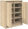 vidaXL Schuhschrank Sonoma-Eiche 57x34x76 cm Holzwerkstoff 861870 Bild 5