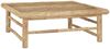 vidaXL 7-tlg. Garten-Lounge-Set mit Dunkelgrauen Kissen Bambus 3058216 Bild 3