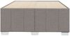 vidaXL Bettgestell ohne Matratze Taupe 120x200 cm Stoff 3284829 Bild 4