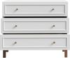 Forte PENKRIDGE Elegante Kommode 100, Kommode mit 3 Schubladen, Modernes Sideboard, Secret Grey / Schlammeiche Holzdekor, 100,2 cm breit x 85,4 cm hoch x 41,7 cm tief Bild 4