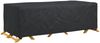 vidaXL Möbelbezug Uni Schwarz 300 x 110 x 70 cm 210D 4105843 Bild 3