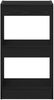 vidaXL Bücherregal Schwarz Eichen-Optik 40 x 30 x 71,5 cm 862718 Bild 5