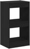 vidaXL Bücherregal Schwarz Eichen-Optik 40 x 30 x 71,5 cm 862718 Bild 2