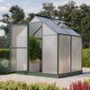 Vitavia 'Eos 3100' Gewächshaus, Aluminium, Smaragd, 6 mm HKP, 3,1 m² Bild 5