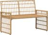 vidaXL Bank Outdoor Uni Natur und Creme 116 x 55 x 82 cm 42025143 Bild 4