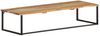 vidaXL Garderobe mit Naturkante 100x35x22 cm Massivholz Akazie 320251 Bild 2