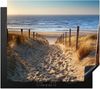 MuchoWow Herd-Abdeckplatte Strand - Meer - Niederlande - Dünen - Sonne, Vinyl, (1 tlg), Ceranfeldabdeckung Küche, Herdabdeckplatte Einteilig, 60x52 cm Bild 4