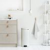 Treteimer 30 L mit Kunststoffeinsatz (B: 29,3cm, T: 38cm, H: 67,9cm) White Bild 2