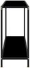 vidaXL Konsolentisch Schwarz 120 x 35 x 75 cm Hartglas [322840] Bild 3
