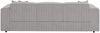 Mirjan24 'Santos' Schlafsofa, Cord, Grau, 79 x 88 x 252 cm Bild 4