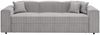 Mirjan24 'Santos' Schlafsofa, Cord, Grau, 79 x 88 x 252 cm Bild 3
