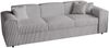 Mirjan24 'Santos' Schlafsofa, Cord, Grau, 79 x 88 x 252 cm Bild 2