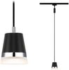 Paulmann URail Pendelleuchte Cone schwarz matt 8,4 x 121,4 cm GU10 Bild 1