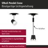 Paulmann URail Pendelleuchte Cone schwarz matt 8,4 x 121,4 cm GU10 Bild 3