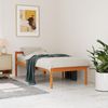 vidaXL Seniorenbett Wachsbraun 90x200 cm Massivholz Kiefer 844155 Bild 1