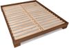 Marior HOME 'CUBE' Doppelbett, 160x200, Buchenholz, Nussbaum Bild 2