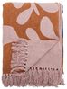 Wolldecke Bloomingville Decke ATLE Braun Blau 160x130 cm, Bloomingville Bild 4