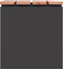 vidaXL Gartenbank Schwarz 40 x 40 x 43 cm 874912 Bild 5