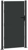 vidaXL Gartentor Schwarz 105 x 205 cm Pulverbeschichteter Stahl 42015908 Bild 4