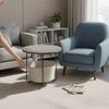 Relaxdays Runder Beistelltisch mit Korb Bild 5