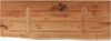 vidaXL Baumkante ohne Halterungen, Massivholz Akazie natur, 70 x 30 x 3,8 cm Bild 2
