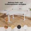 L-Form Höhenverstellbarer Schreibtisch 160 x 140 cm Elektrisch Bild 5