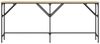 Konsolentisch, Beistelltisch, Konsole Sonoma-Eiche 180x29x75 cm Holzwerkstoff Bild 4