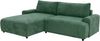 TRENDMANUFAKTUR Ecksofa Fordon, Schlafsofa mit Bettkasten, Couch in L-Form, Breite 250 cm, in Cordstoff HYPER, dunkelgrün, Recamiere links Bild 3