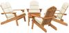 vidaXL 5-tlg. Garten-Lounge-Set Adirondack Massivholz Akazie 3152137 Bild 3