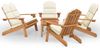 vidaXL 5-tlg. Garten-Lounge-Set Adirondack Massivholz Akazie 3152137 Bild 2