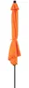 Doppler myZone Sonnenschirm / Mittelmastschirm "Push Up 300", orange, Ø 300 cm Bild 4